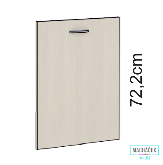 Dvířka k myčce bez panelu plně integrované Tina 45 cm