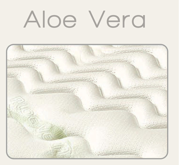 matrace latexová Dual H1/ H3 aloe vera šířka od 80 do 180 cm