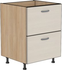 Dřezová skříňka se zásuvkami Tina 60 cm