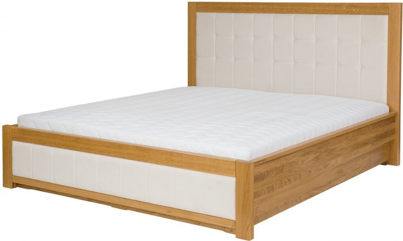 Postel masiv buk LK114 BOX  200 x 200 cm
