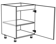 Dřezová kuchyňská skříňka Tina 45 cm