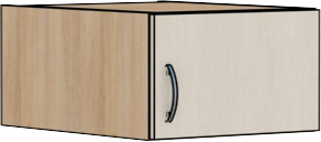 Jednodveřová kuchyňská skříňka až ke stropu Tina š 60 cm / v 40 cm