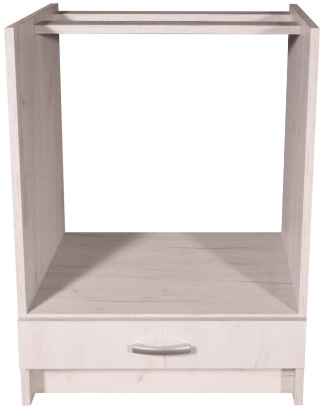 Smontovaná kuchyňská skříňka pro vestavnou troubu Craft bílý 60 cm