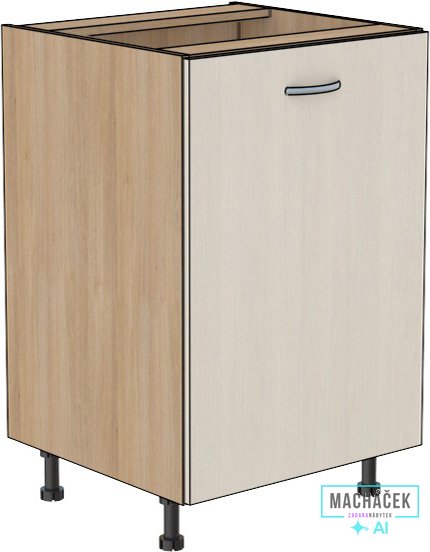 Zásuvková skříňka Tina 35 cm – 1 hluboká zásuvka