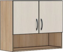 Horní skříňka Tina s poličkou 60 cm