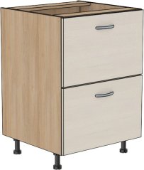 Zásuvková skříňka Tina 50 cm (2 hluboké zásuvky)
