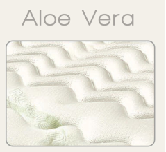 matrace latexová Dual H1/ H3 aloe vera šířka od 80 do 180 cm