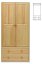 SF111 šatní skříň 84 cm
