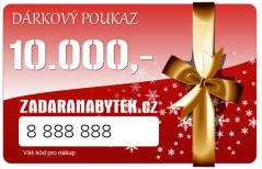 Dárkový kupón 10.000,-
