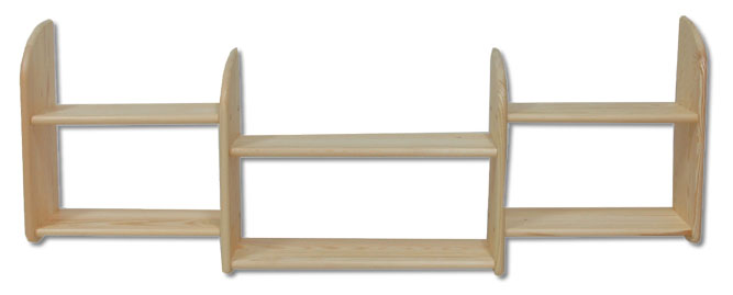 sestava poliček 150 cm PK101 masiv borovice