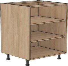 Spodní otevřená kuchyňská skříňka 90 cm