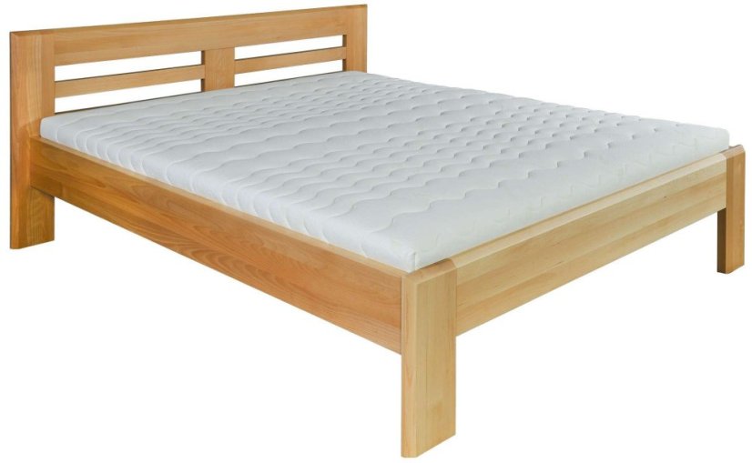 LK111 postel masív buk 140 x 200 cm