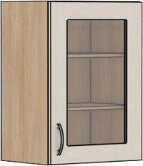 Horní skříňka Tina vitrína 50 cm