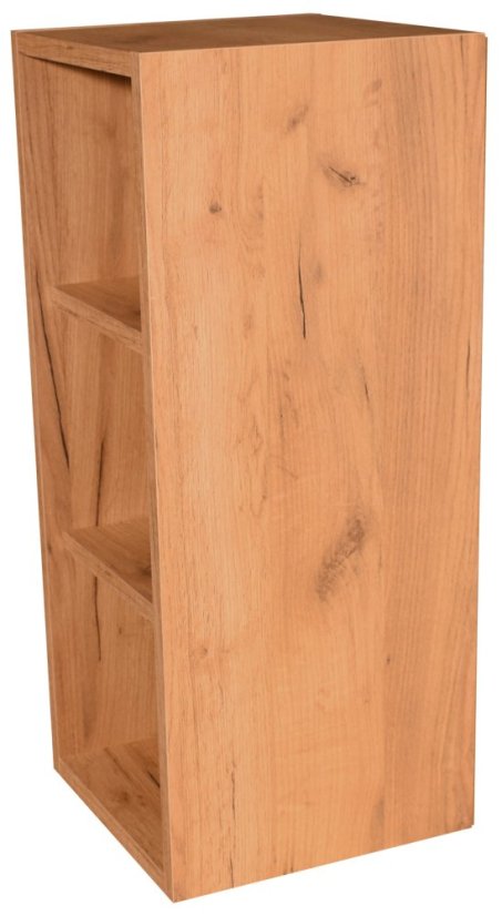 Smontovaná kuchyňská skříňka horní s policemi 30 cm Craft zlatý