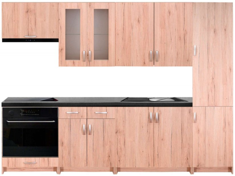 Kuchyňská linka 250 cm San Remo světlé