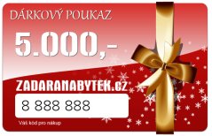 Dárkový kupón 5000,-
