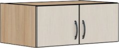 Dvoudveřová kuchyňská skříňka až ke stropu Tina š 70 cm / v 40 cm