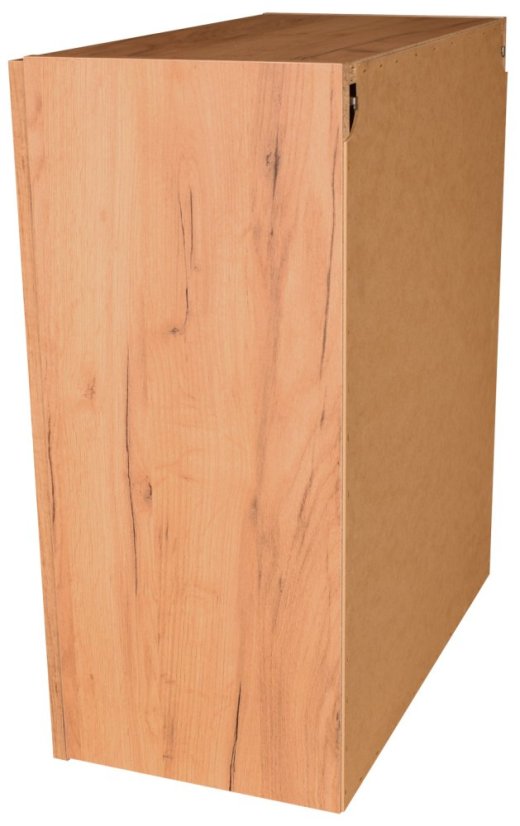Smontovaná prosklená kuchyňská skříňka 60 cm Craft zlatý