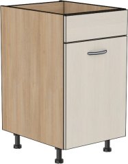 Dřezová skříňka snížená s odpadkovými koši Tina 45 cm
