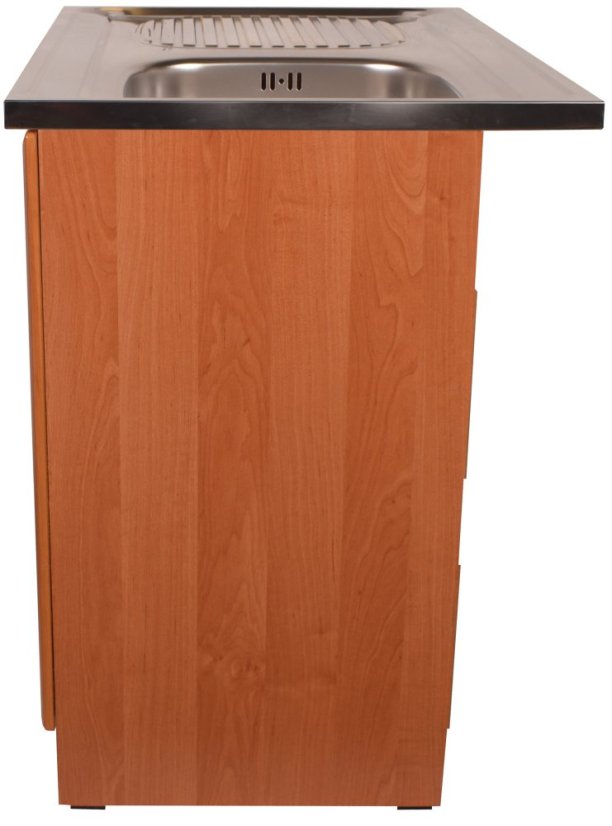 Smontovaná kuchyňská skříňka s dřezem olše 80 cm
