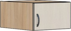 Jednodveřová kuchyňská skříňka až ke stropu Tina š 60 cm / v 40 cm