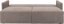 Rozkládací pohovka Bari šířka 222 cm