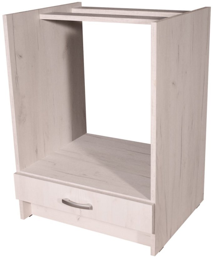 Smontovaná kuchyňská skříňka pro vestavnou troubu Craft bílý 60 cm